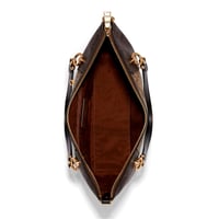 شنطة كوتش جلد بني