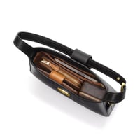 شنطة كوتش إليزا إغلاق سحابي أسود