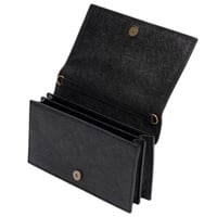 شنطة روبيرتو كفالي جلدية ثعبان أسود