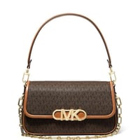 شنطة مايكل كورس باركر متوسطة الحجم بني