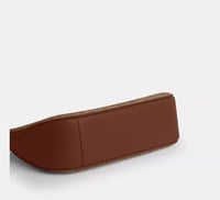 شنطة كوتش تيري بني ذهبي