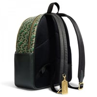 شنطة ظهر كوتش مونوغرام خضراء