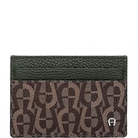 محفظة اقنر بغطاء أيقوني خضراء