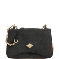 شنطة الفيرو مع حزام كتف أسود