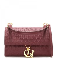 شنطة كارولينا هيريرا ميني كاميلوت حمراء