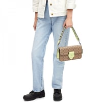 شنطة كوتش مورغان كاكي فسفوري