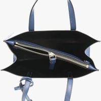 شنطة مارك جاكوبس جلد زرقاء