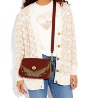 شنطة كوتش ميلي حمراء