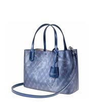 حقيبة يد ميني كحلي لامع من لوب نوار