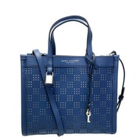 شنطة مارك جاكوبس ازرق منقط