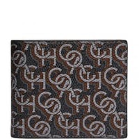 محفظة كوتش مونوغرام بني