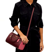 شنطة كوتش روان عنابي