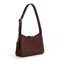 شنطة كوتش إليزا إغلاق سحابي بني