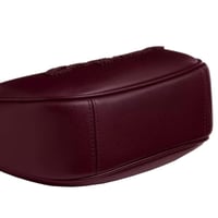 شنطة كوتش كارمن صغيرة عنابي