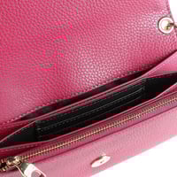 شنطة فيرزاتشي بوكيت جلد وردي