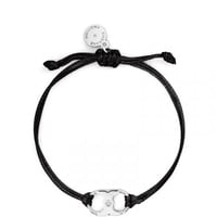 اساور توري بورش أسود فضي