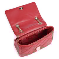 شنطة فالنتينو أوكارينا صناعية أحمر