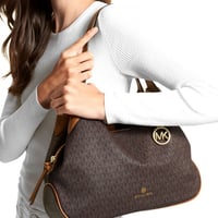 شنطة مايكل كورس كيلسي كبيرة بني