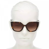 نظارة شمس مربعة برادا بني
