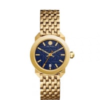 ساعة توري بورش ذهبي مينا اسود