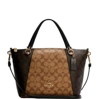 شنطة كوتش جلد بني