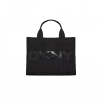 شنطه دكني مربع بشعار اسود قماش