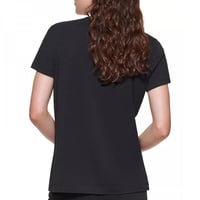 تيشرت دكني مطبوع أسود