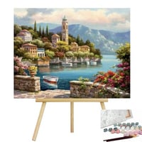 رسم اللوحة بالأرقام - البحر