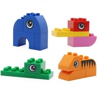 لعبة تركيب ليغو - حيوانات الغابة