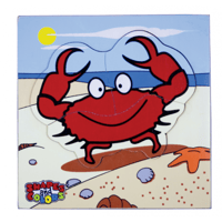 تركيب خشبي - سلطعون البحر