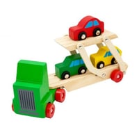 شاحنة السيارات الخشبية