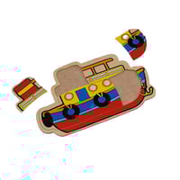 بزل خشبي - السفينة