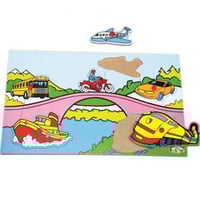 لوحة المواصلات الخشبية