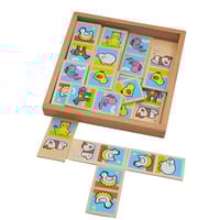 دومينو خشبي - حيوانات المزرعة