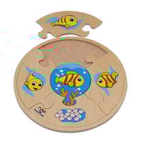 تركيب خشبي - نمو السمكة