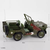 تحفة حديد بشكل حربي