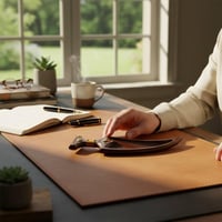 صحن خشب شكل جنبية