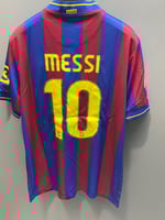 تيشيرت برشلونة كلاسيك 10-2009 ب اسم ورقم ميسي