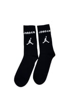 شراب نص ساق ماركة JORDAN اسود