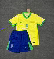 طقم منتخب البرازيل الاساسي خامة الجمهور 2024/2025