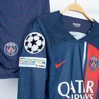 طقم باريس الاساسي 2024-2023 كم طويل فئة الاعبين