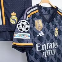 طقم ريال مدريد الاحتياط 2024-2023 كم قصير نسخة الا...