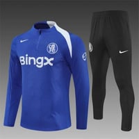 طقم تشيلسي بلوفر الازرق شتوي نص سحاب 2026-2025 درج...