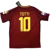 تيشيرت نادي روما كلاسيك ب اسم ورقم توتي 2017