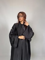 عبايه كاجوال أسود