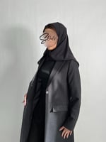 بليزر جوخ رمادي