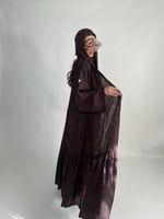 عبايه بني ركامه