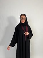 دبل فيس ( عنابي - أسود )