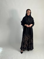 دبل فيس مشجر (بني فاتح-أسود)