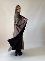 دبل فيس ( بيج غامق - أسود )